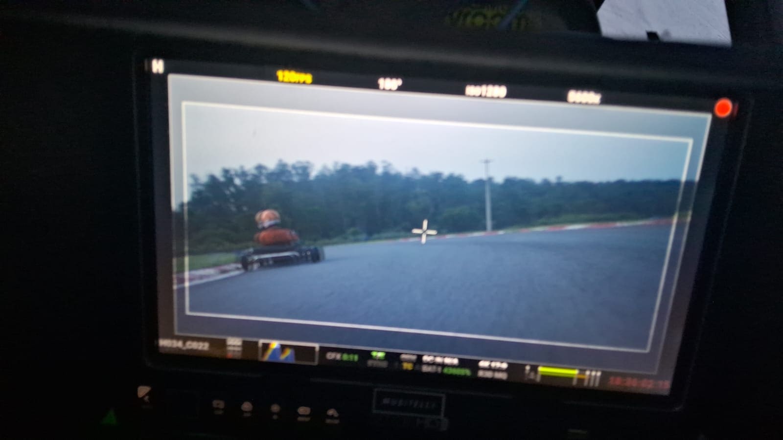 Série Senna - Filmagem